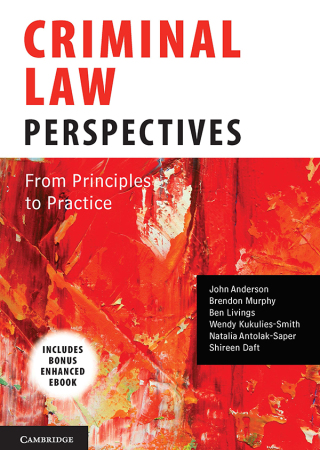Cover image: Criminal Law Perspectives (Enhanced Edition) 1st edition 9781108868204