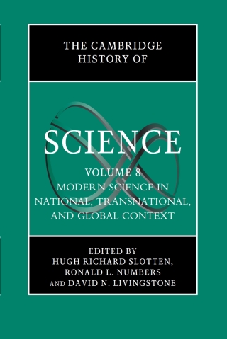 Imagen de portada: The Cambridge History of Science: Volume 8, Modern Science in National, Transnational, and Global Context 1st edition 9780521580816