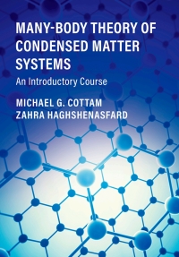 Cover image: Many-Body Theory of Condensed Matter Systems 9781108488242