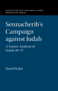 Imagen de portada: Sennacherib's Campaign against Judah 9781108495943