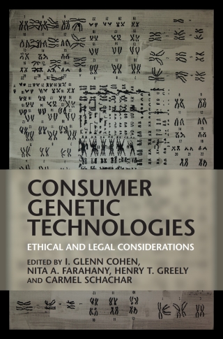Imagen de portada: Consumer Genetic Technologies 9781108836616