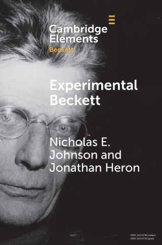 Titelbild: Experimental Beckett 9781108737791