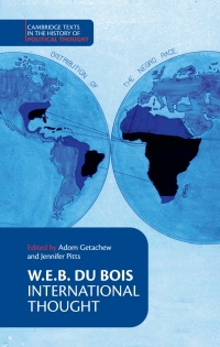 صورة الغلاف: W. E. B. Du Bois: International Thought 9781108491648