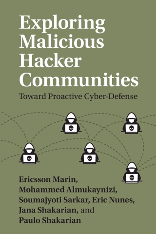 Immagine di copertina: Exploring Malicious Hacker Communities 9781108491594