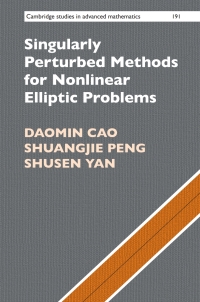 Imagen de portada: Singularly Perturbed Methods for Nonlinear Elliptic Problems 9781108836838