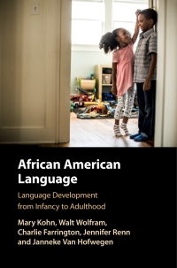 Imagen de portada: African American Language 9781108835947
