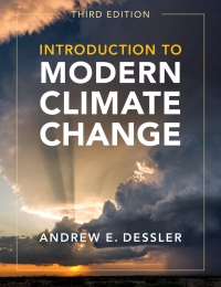 Cover image: Introduction to Modern Climate Change 3rd edition 9781108840187