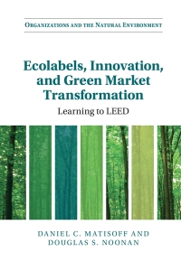 Immagine di copertina: Ecolabels, Innovation, and Green Market Transformation 9781108841085