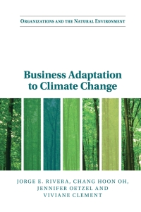 Imagen de portada: Business Adaptation to Climate Change 9781108835725