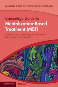 Imagen de portada: Cambridge Guide to Mentalization-Based Treatment (MBT) 9781108816274