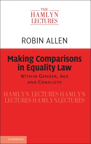 صورة الغلاف: Making Comparisons in Equality Law 9781108842273