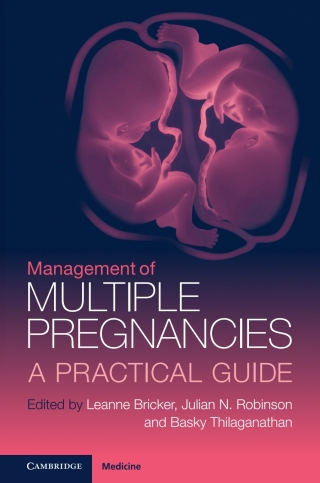 Cover image: Management of Multiple Pregnancies 9781108843195