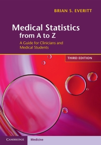 Cover image: Medical Statistics from A to Z 3rd edition 9781108826464