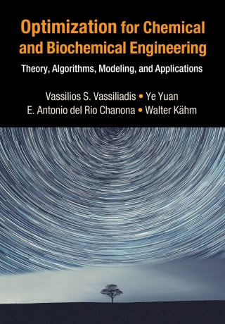 Cover image: Optimization for Chemical and Biochemical Engineering 9781107106833