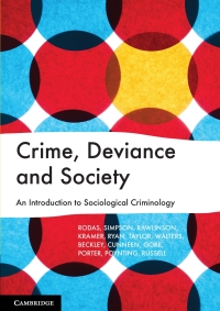 Cover image: Crime, Deviance and Society 9781108430302