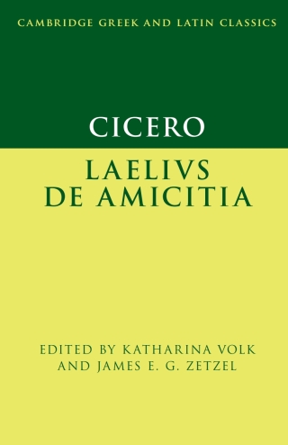Imagen de portada: Cicero: Laelius de amicitia 9781108832250