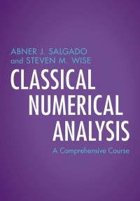 表紙画像: Classical Numerical Analysis 9781108837705