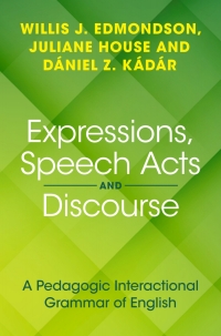 Omslagafbeelding: Expressions, Speech Acts and Discourse 9781108845144