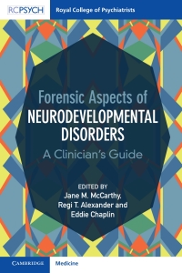 Immagine di copertina: Forensic Aspects of Neurodevelopmental Disorders 9781009360944