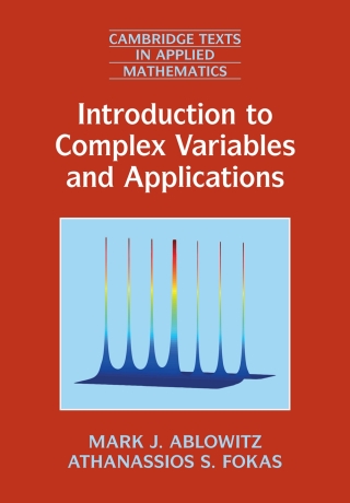 Imagen de portada: Introduction to Complex Variables and Applications 1st edition 9781108832618