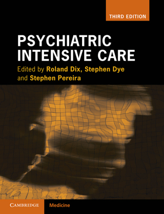 Cover image: Psychiatric Intensive Care 3rd edition 9781108972376