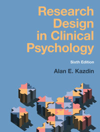 Cover image: Research Design in Clinical Psychology 6th edition 9781108838788