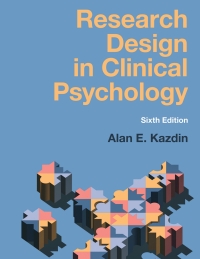 表紙画像: Research Design in Clinical Psychology 6th edition 9781108838788