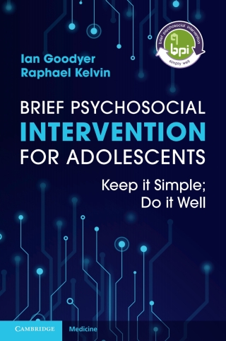 Cover image: Brief Psychosocial Intervention for Adolescents 9781108984546