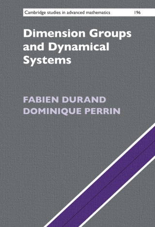 Cover image: Dimension Groups and Dynamical Systems 9781108838689