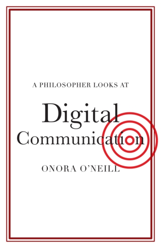 Cover image: A Philosopher Looks at Digital Communication 9781108986816