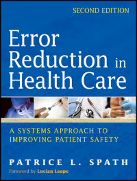 Imagen de portada: Error Reduction in Health Care 2nd edition 9780470502402