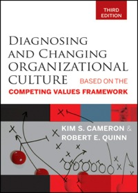 Cover image: Diagnosing and Changing Organizational Culture: Based on the Competing Values Framework 3rd edition 9780470650264