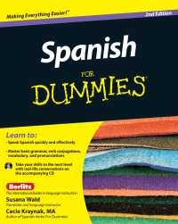Imagen de portada: Spanish For Dummies, Enhanced Edition 2nd edition 9780470878552