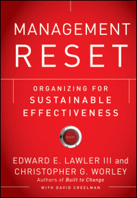 Imagen de portada: Management Reset: Organizing for Sustainable Effectiveness 1st edition 9780470637982