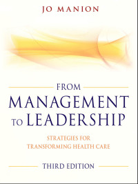 Imagen de portada: From Management to Leadership 3rd edition 9780470886298