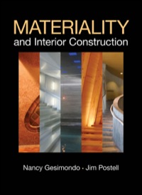 Cover image: Materiality and Interior Construction 1st edition 9780470445440