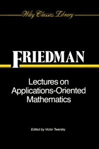 صورة الغلاف: Lectures on Applications-Oriented Mathematics 1st edition 9780471542902