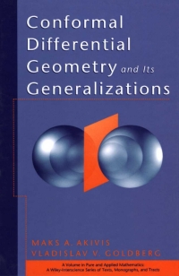 Cover image: Conformal Differential Geometry and Its Generalizations 1st edition 9780471149583