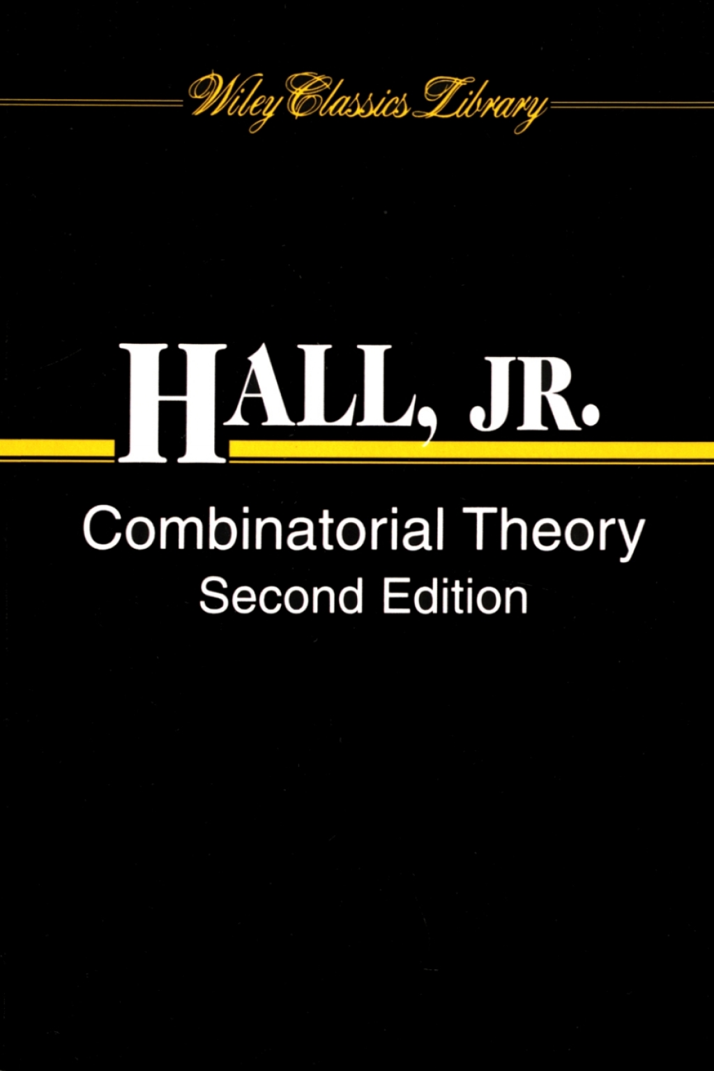 Combinatorial Theory 2nd Edition