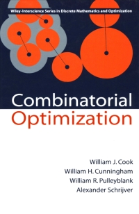 Cover image: Combinatorial Optimization 1st edition 9780471558941