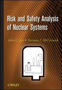 Cover image: Risk and Safety Analysis of Nuclear Systems 1st edition 9780470907566