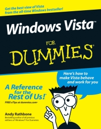 Imagen de portada: Windows Vista For Dummies 1st edition 9780471754213