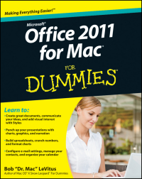 Imagen de portada: Office 2011 for Mac For Dummies 1st edition 9780470878699