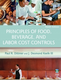 Imagen de portada: Principles of Food, Beverage, and Labor Cost Controls 9th edition 9780471783473