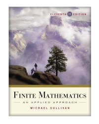 表紙画像: Finite Mathematics: An Applied Approach 11th edition 9780470458273