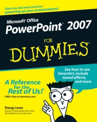 صورة الغلاف: PowerPoint 2007 For Dummies 1st edition 9780470040591