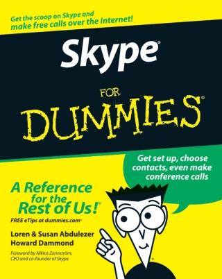 Imagen de portada: Skype For Dummies 1st edition 9780470048917