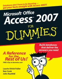 Imagen de portada: Access 2007 For Dummies 1st edition 9780470046128