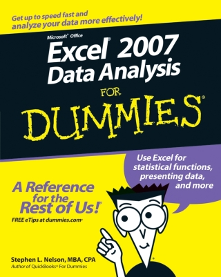 Cover image: Excel 2007 Data Analysis For Dummies 1st edition 9780470045992