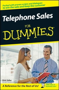Cover image: Telephone Sales For Dummies 1st edition 9780470168363